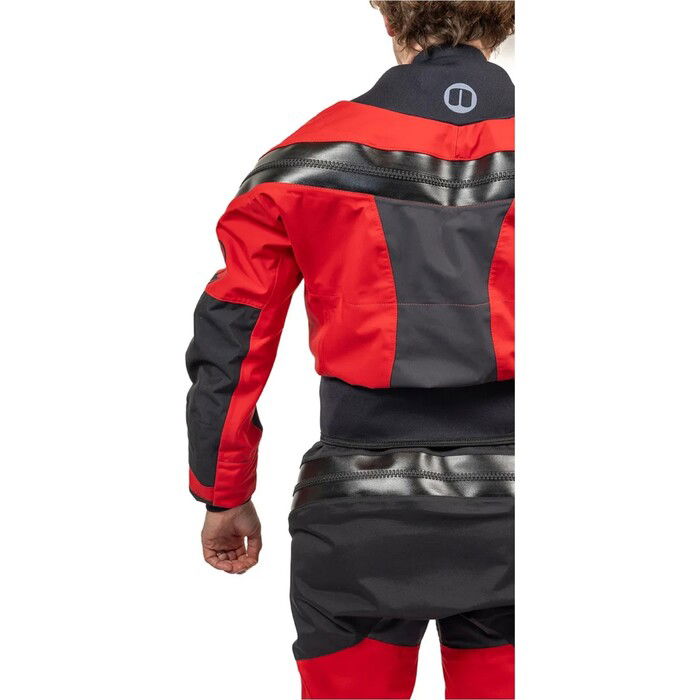 2024 Nookie Frauen Fusion Latex Drysuit DR61 - Black / Red